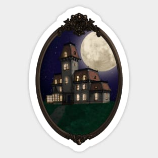 Addams Manor ~ The Addams Family Sticker